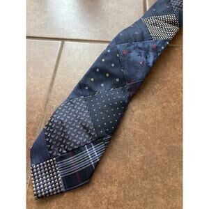 Cade Milano 100% Silk Patchwork Tie Made in Italy